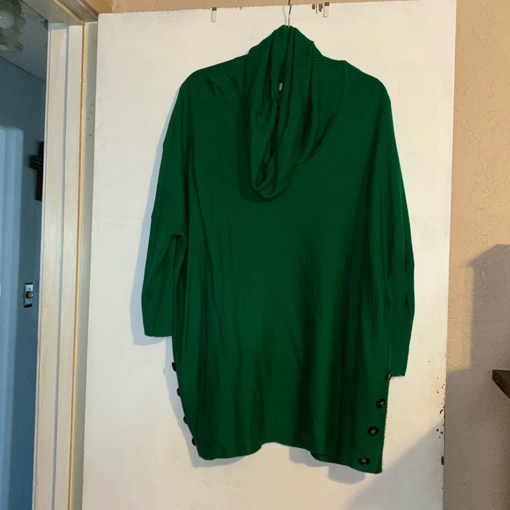 Green sweater
